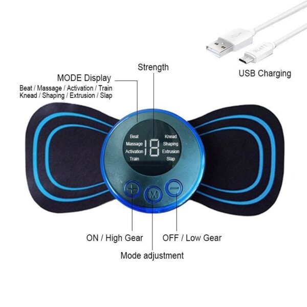 EMS Mini Neck Pulse Massager - Image 4